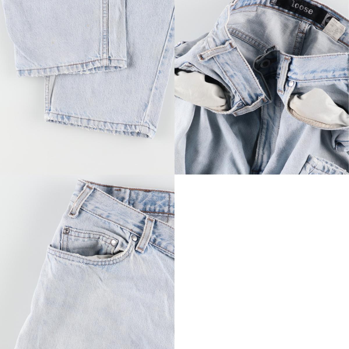 古着 90年代 リーバイス Levi's SILVER TAB シルバータブ LOOSE ルーズ ジーンズ デニムパンツ USA製 メンズw37 ヴィンテージ /eaa369263_画像10