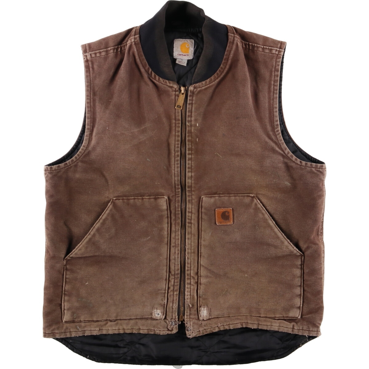 正規店仕入れの 古着 カーハート Carhartt ダック地ベスト メンズL
