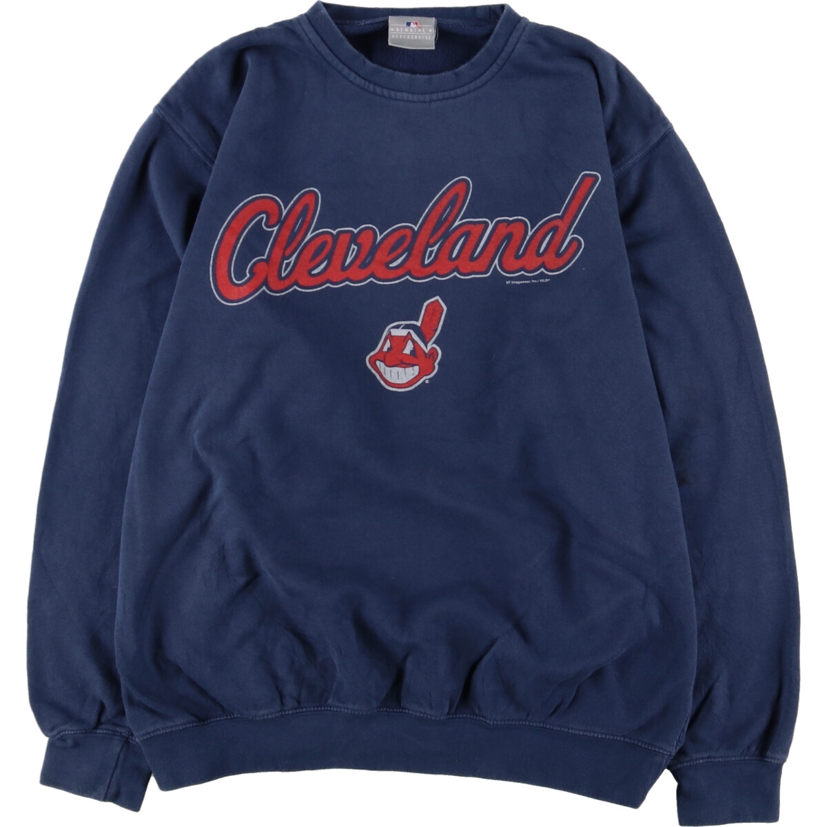 お見舞い CLEVELAND MLB MERCHANDISE GENUINE 古着 INDIANS /eaa374399