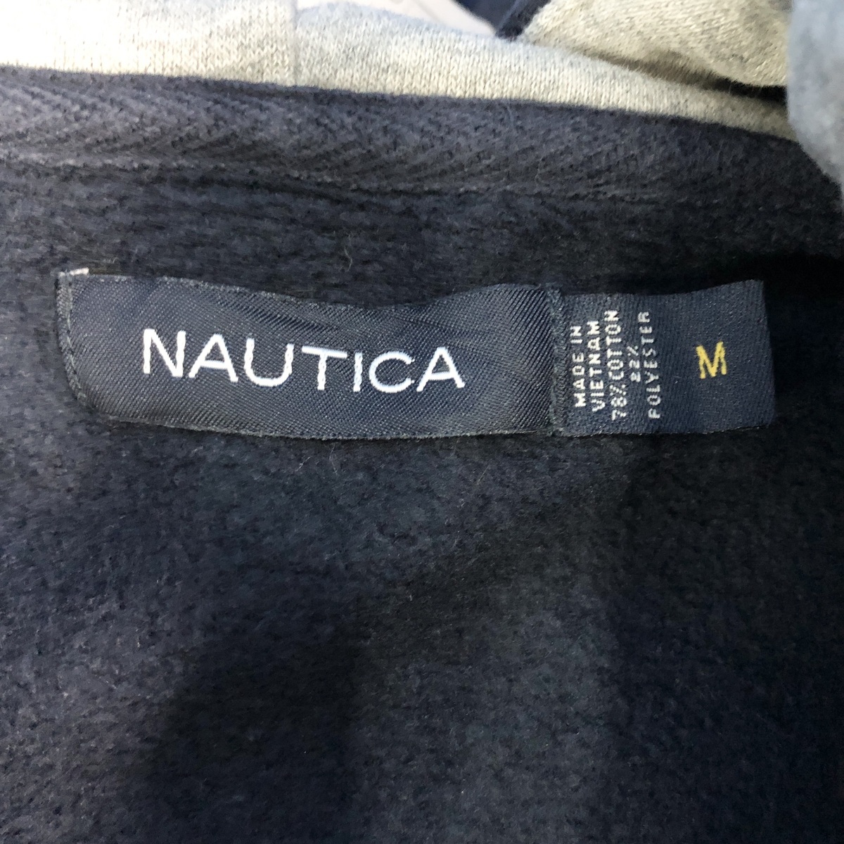 古着 ノーティカ NAUTICA スウェットフルジップパーカー メンズL /eaa375909_画像3