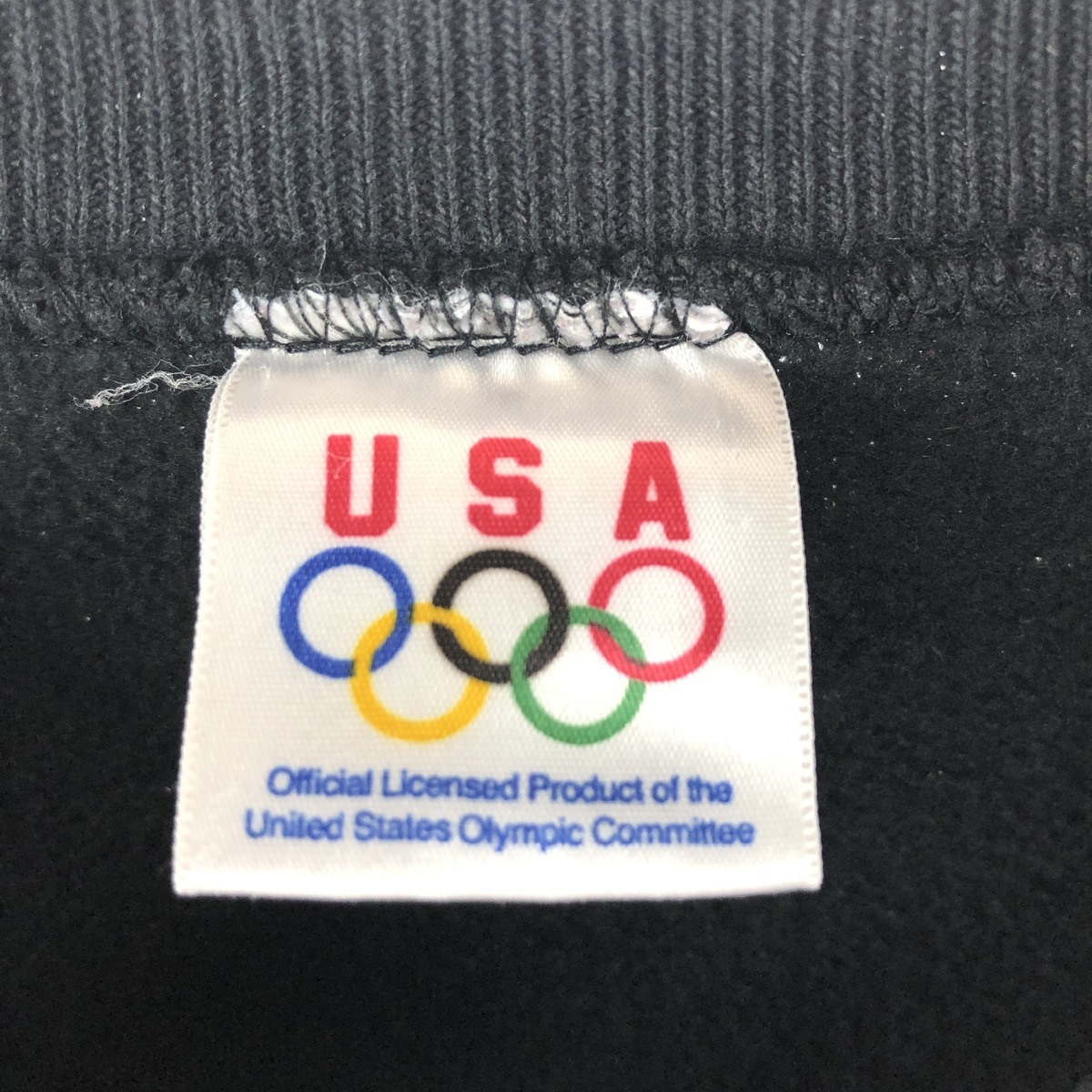 古着 90年代 OLYMPIC オリンピック USAチーム スウェットシャツ トレーナー USA製 メンズL ヴィンテージ /eaa376306_画像3