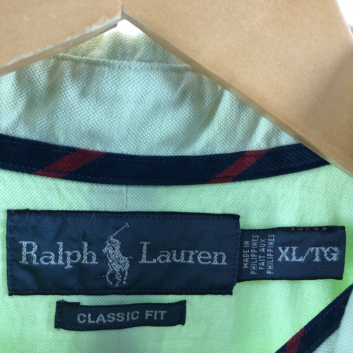 古着 ラルフローレン Ralph Lauren CLASSIC FIT クラシックフィット オックスフォード 長袖 ボタンダウンシャツ メンズXL /eaa370961_画像3