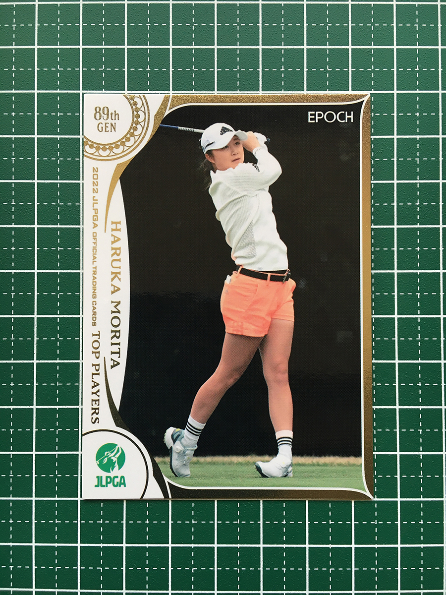 ★EPOCH 2022 JLPGA 女子ゴルフ TOP PLAYERS #38 森田遥 レギュラーカード★_画像1