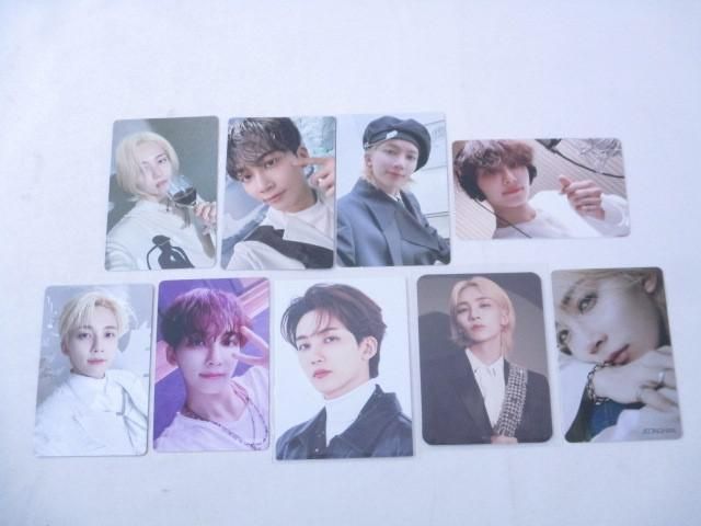 同梱可】良品 韓流 SEVENTEEN セブチ ジョンハン トレカ 9枚 セット