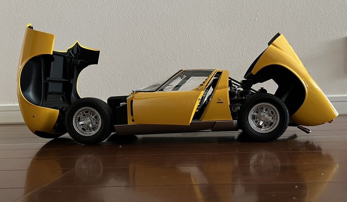 アシェット週刊ランボルギーニミウラをつくる1/8スケール完成品1 アシェット週刊ランボルギーニミウラをつくる1/8スケール完成品1
