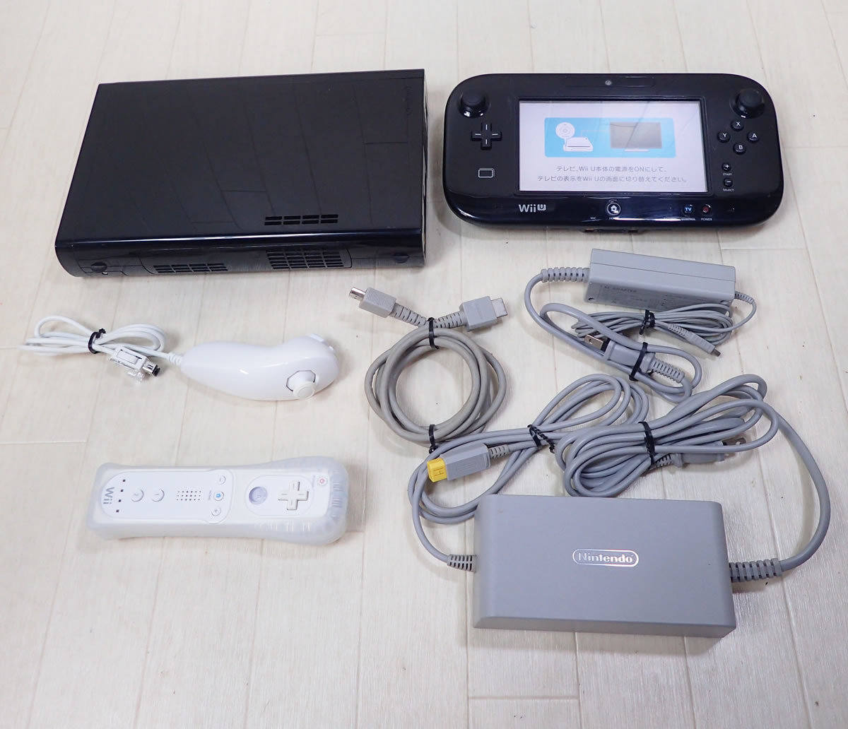 닌텐도 Nintendo Wii U 32 GB 흑 WUP-101(01) 중고 D435 :: - 비드바이