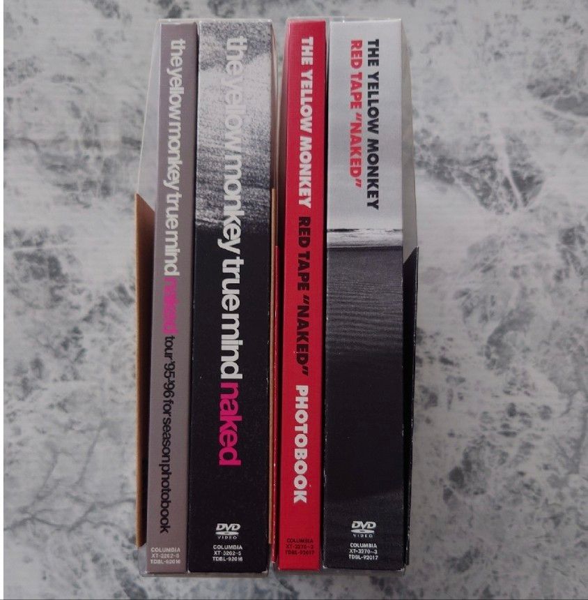 THE YELLOW MONKEY DVD・TRUE MIND “NAKED”+RED TAPE “NAKED” セット