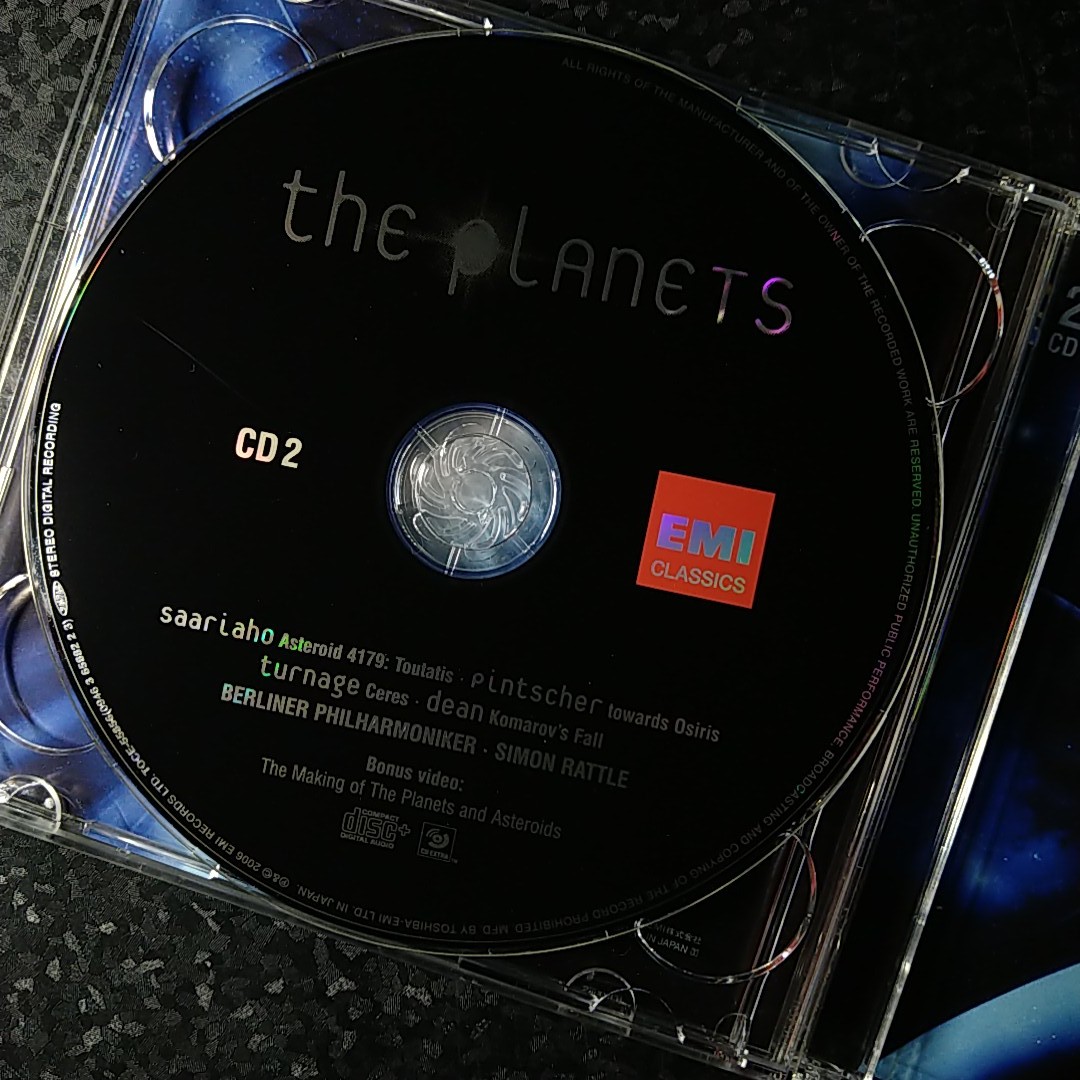h【x80円】2CD サイモン・ラトル ホルスト 組曲「惑星」の画像5