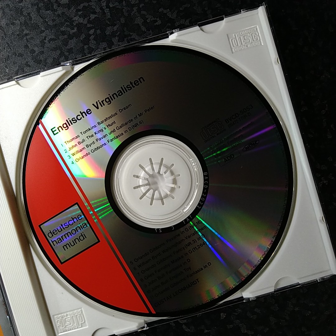 i【x80円】レオンハルト ヴァージナル音楽の巨匠達 トムキング ジョン・ブル バード ギボンズの画像3