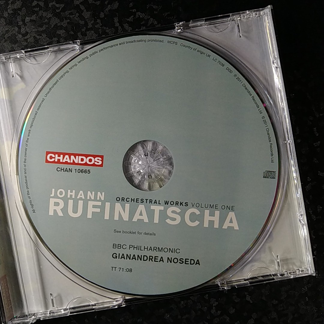 i（CHANDOS）ジャナンドレア・ノセダ　ルフィナッチャ　管弦楽作品集 Vol.1　Noseda Rufinatscha Symphony No.6 Overture_画像3