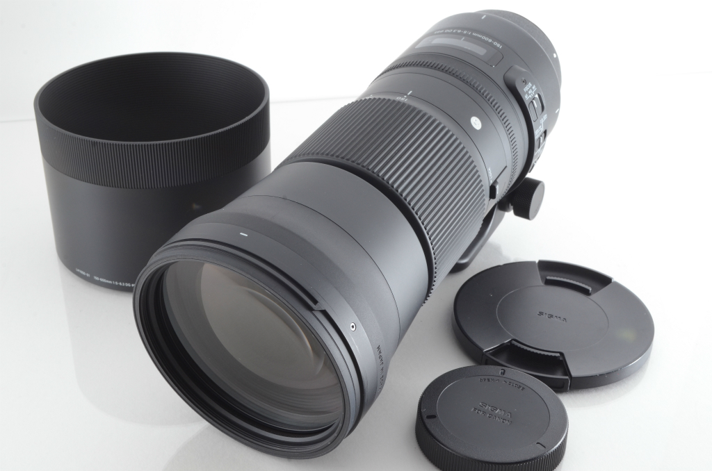 #A708 ★極上品！★SIGMA 150-600mm F5-6.3 DG OS HSM Contemporary for CANON シグマ キヤノン