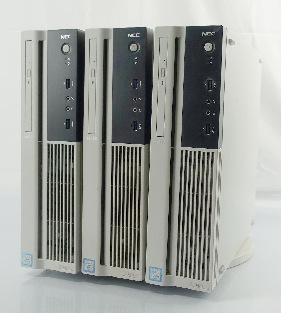 品質が Mate NEC OS無し訳あり 3台set タイプML N092901 PC デスク
