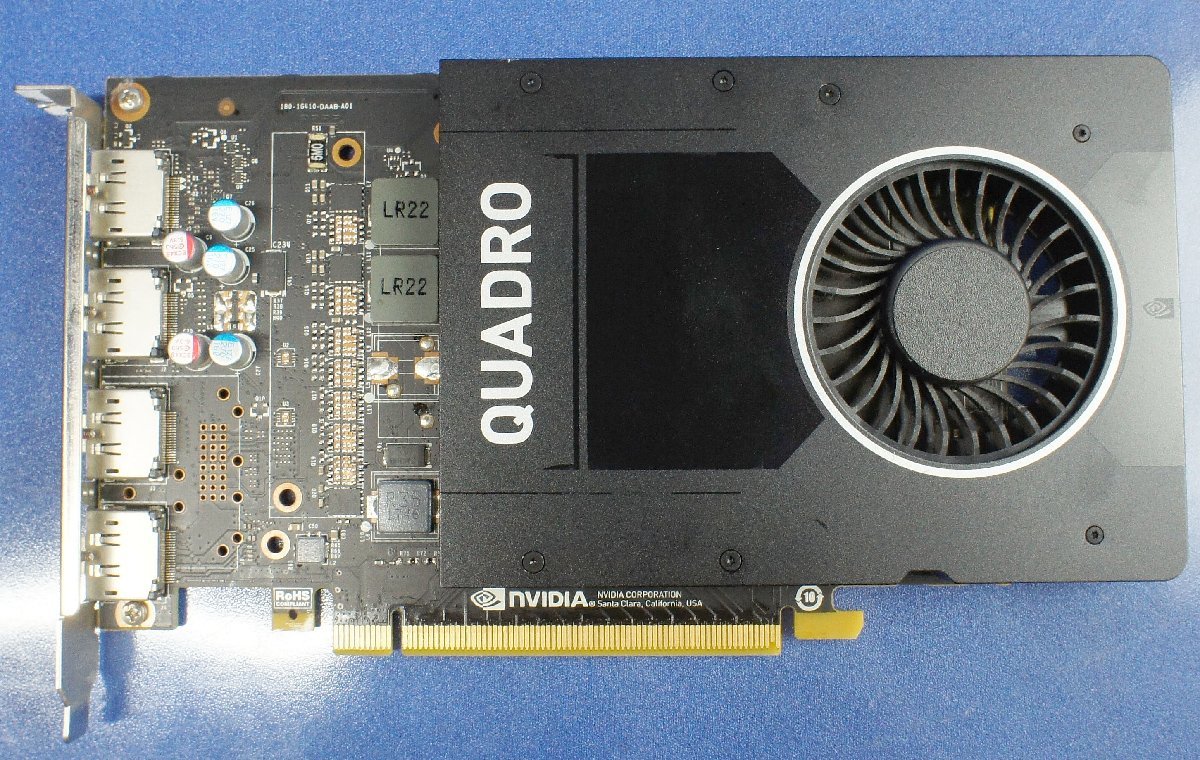 出力OK グラフィックボード NVIDIA Quadro P2000 ビデオ カード グラボ