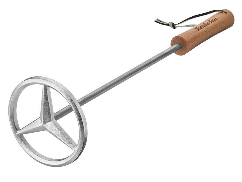  стандартный товар подлинная вещь подлинный товар Mercedes-Benz BBQ branding iron Mercedes Benz оригинальный барбекю утюг жарение .. кемпинг редкий 