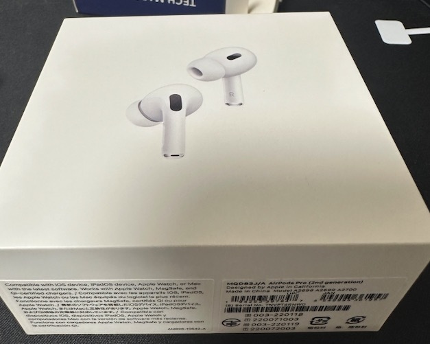 正規通販 AirPods Pro（第2世代） 美品 その１ MQD83J/A イヤホン