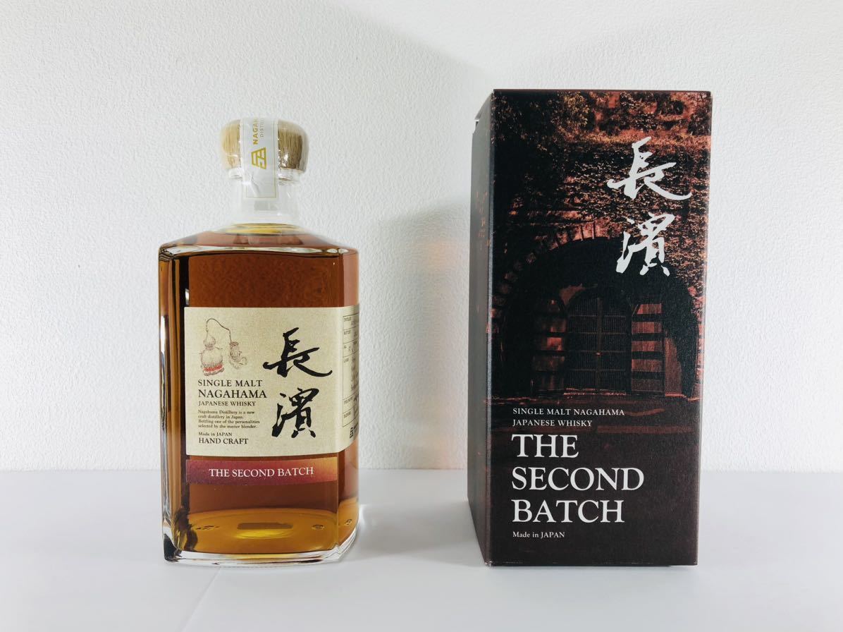 ■5 シングルモルト長濱 THE SECOND BATCH ザ・セカンドバッチ 未開栓 箱入り 500ml ジャパニーズウィスキー_画像3