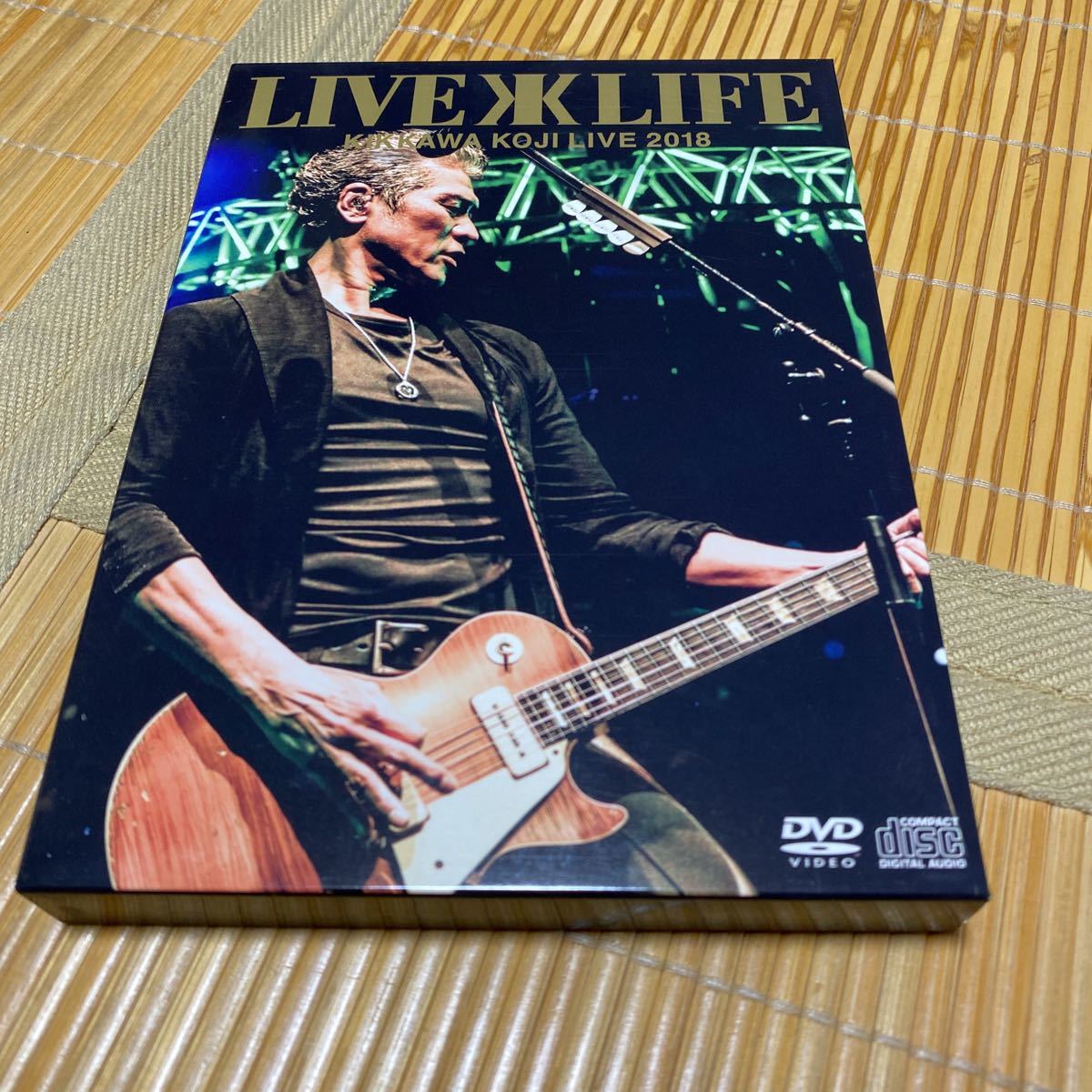 完全生産限定盤 吉川晃司 DVD+CD/KIKKAWA KOJI LIVE 2018 Live is Life