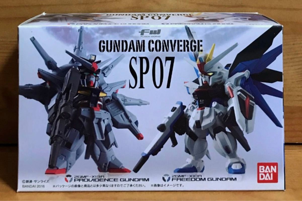 【新品未開封】　ガンダムコンバージ　SP07　フリーダムガンダム＆プロヴィデンスガンダム