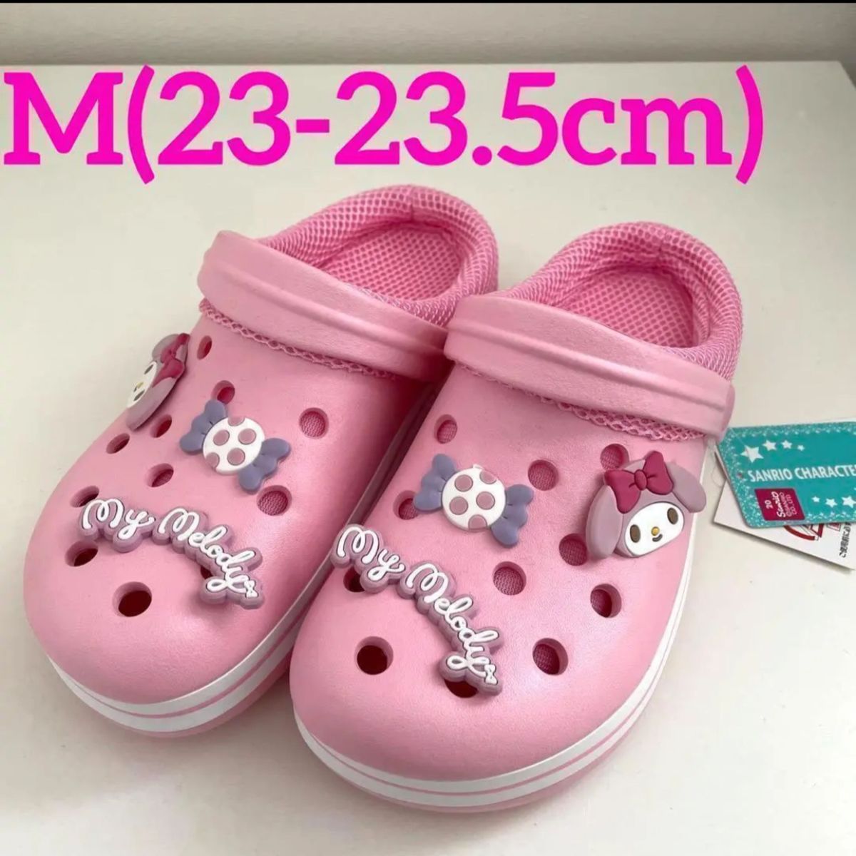 限定 マイメロディ スリッパ タウンサンダル 23-23 5cm メッシュ 限定 マイメロディ スリッパ タウンサンダル 23-23 5cm メッシュ