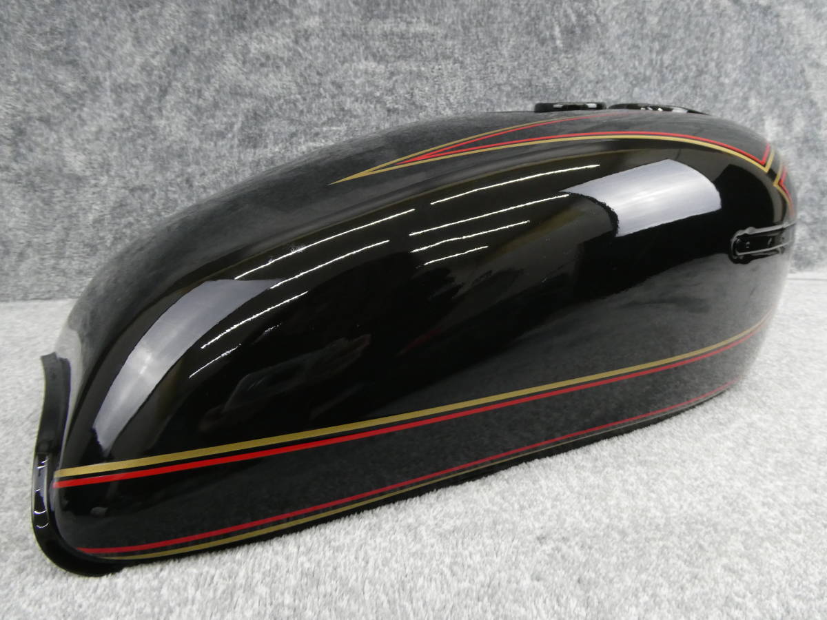 GS400 tanker tail cowl E2 gold red / new paint exterior set gasoline tank fuel fuel red black has painted 