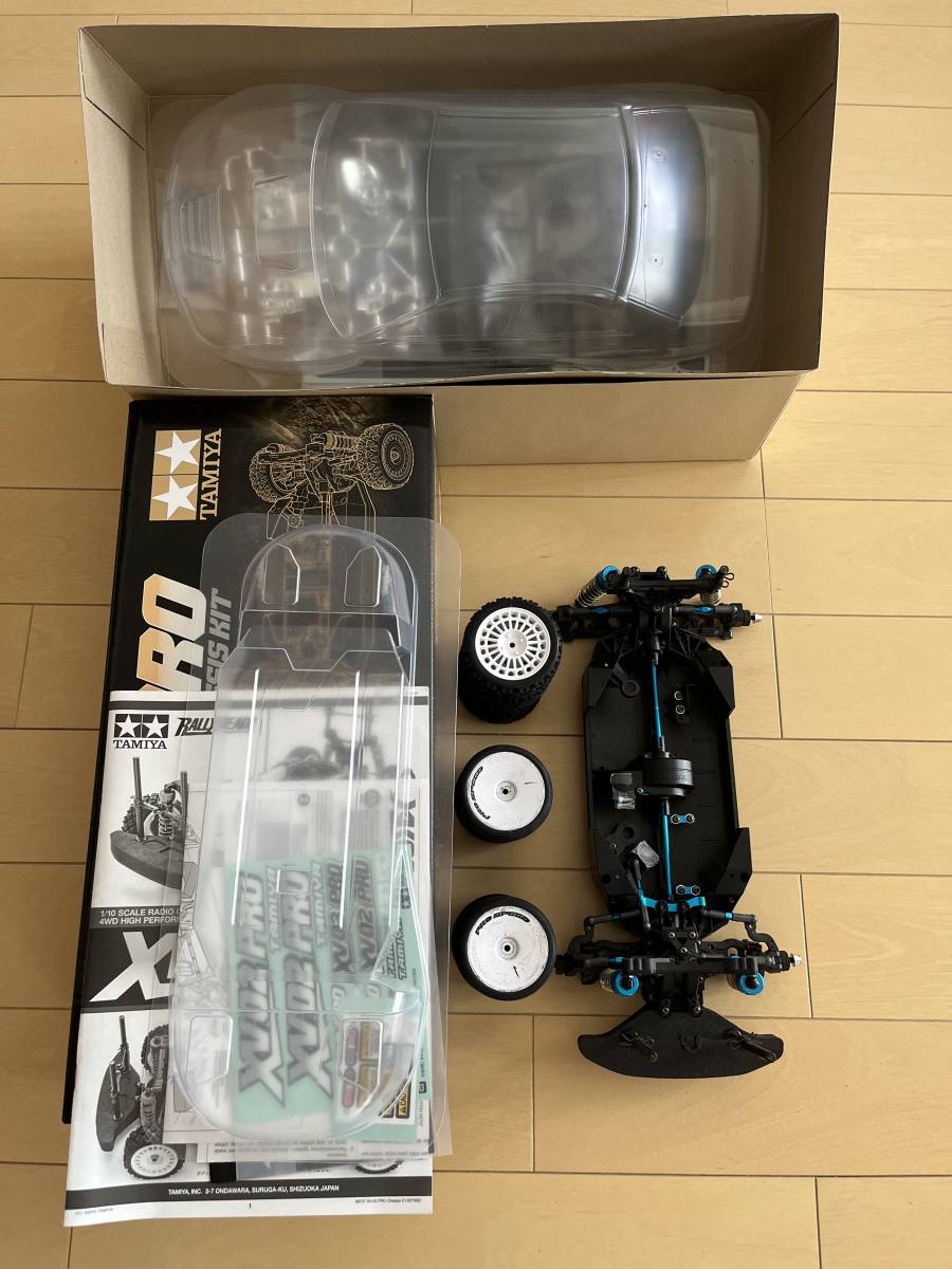 タミヤ XV-02 PRO 【中古品】/インプレッサボディ【新品】_画像1