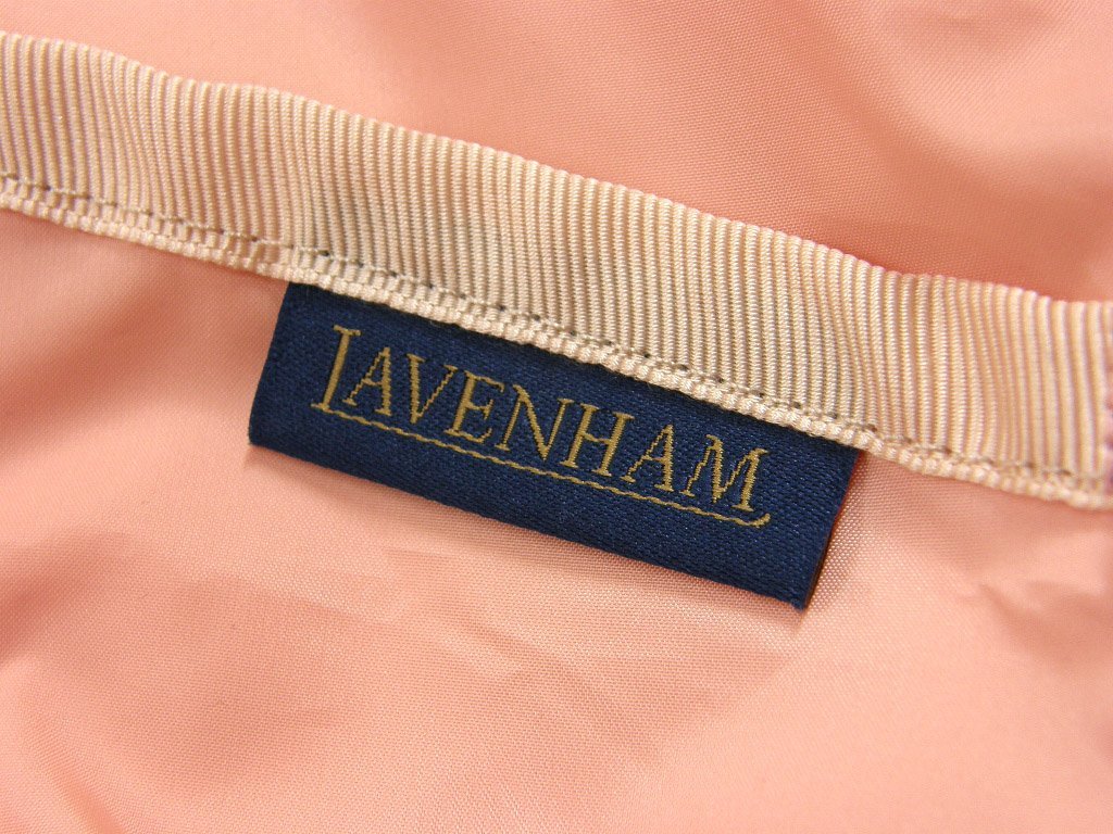 新品 L'ECHOPPE 別注 【LAVENHAM / ラベンハム】LAVENSTER コート L ピンク 定価4.2万円 352164 レショップ ミリタリー 英国軍 ガスケープ_画像10