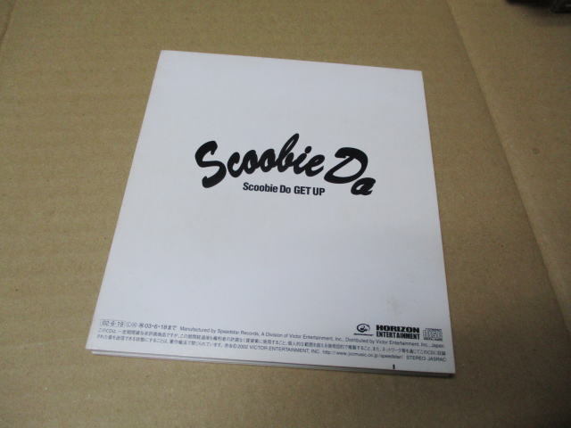 CD■　Scoobie Do 　スクービードゥー　/　GET UP_画像3