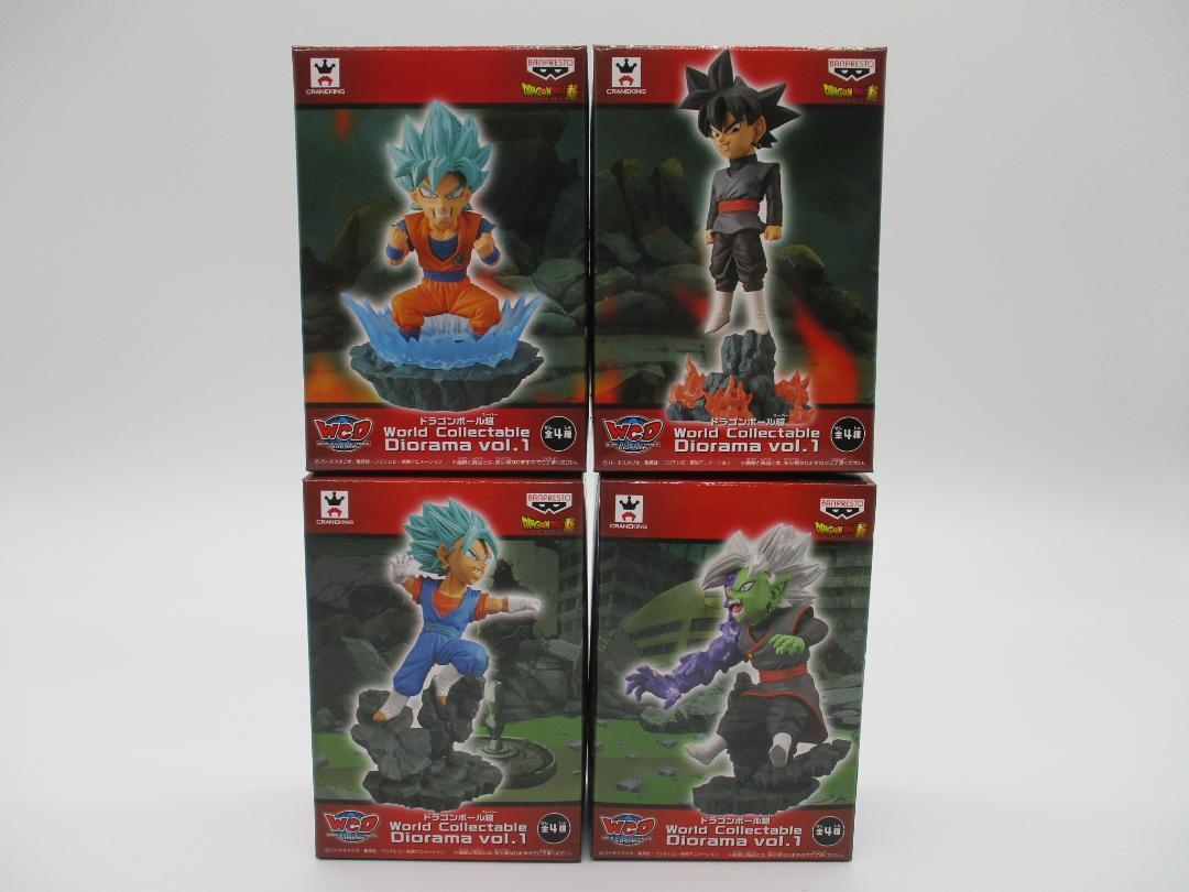 ★ドラゴンボール ワールドコレクタブル ジオラマ4体セット★ワーコレWCFWCD