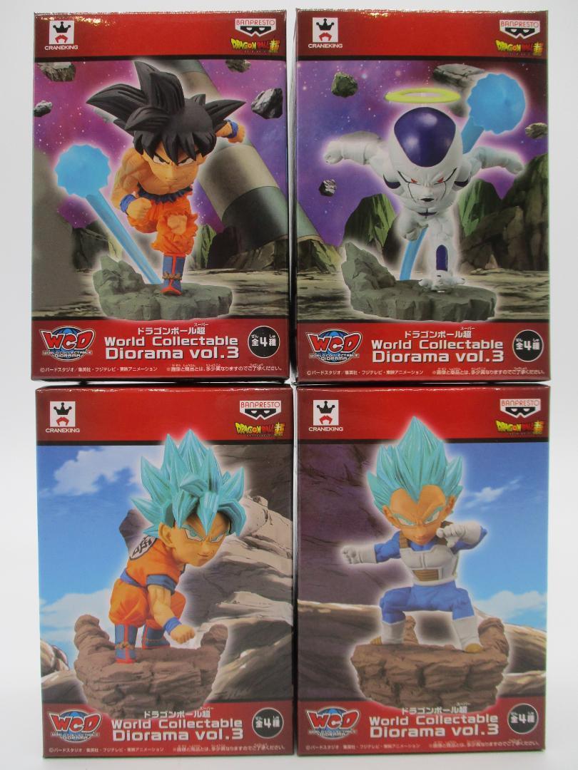 ドラゴンボール ワールドコレクタブル ジオラマ4体セット vol 3