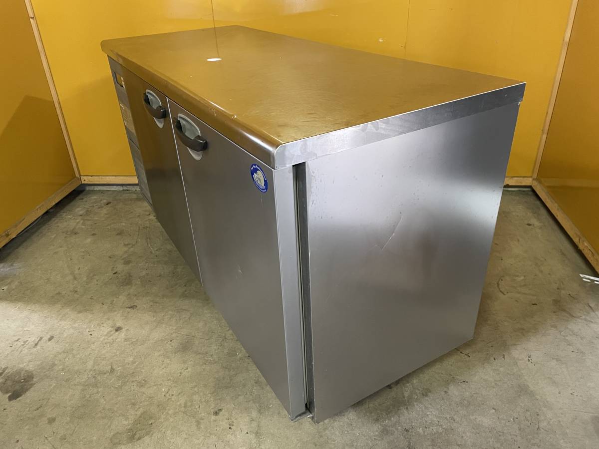  service completed Panasonic table type refrigerator refrigeration cold table SUR-K1561SA central piller less 2020 year made used kitchen equipment Gifu departure (2)