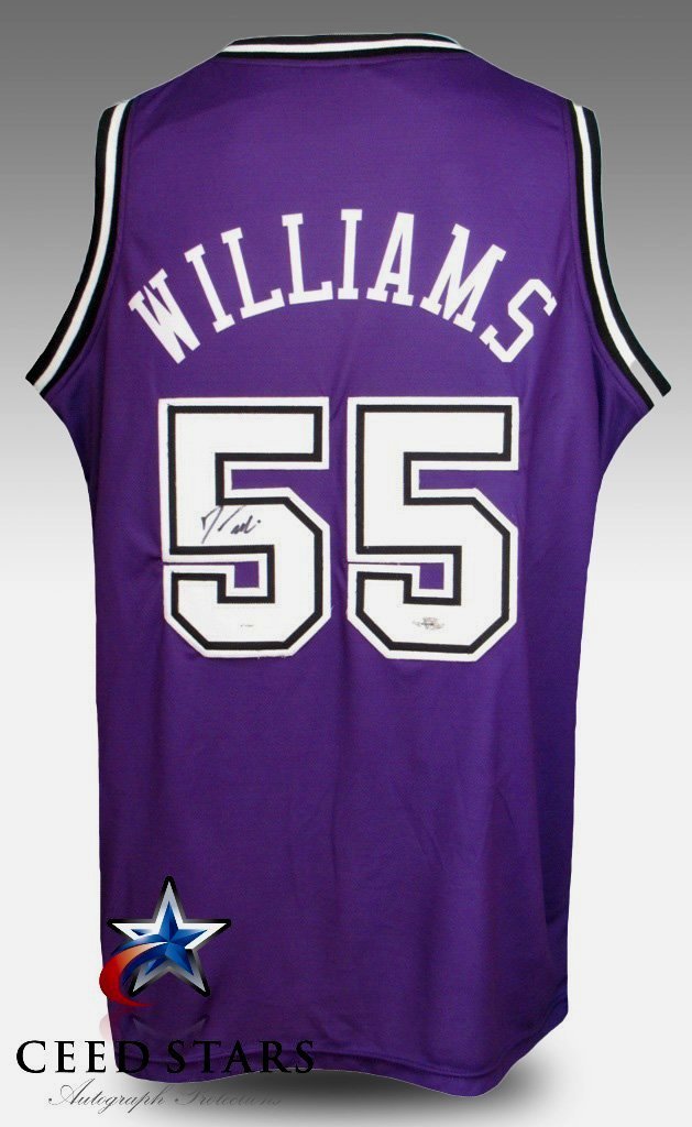 [CS patent (special permission) ] Jayson * Williams with autograph jersey uniform JSA company autograph . site visually limitation issue certificate NBA King s