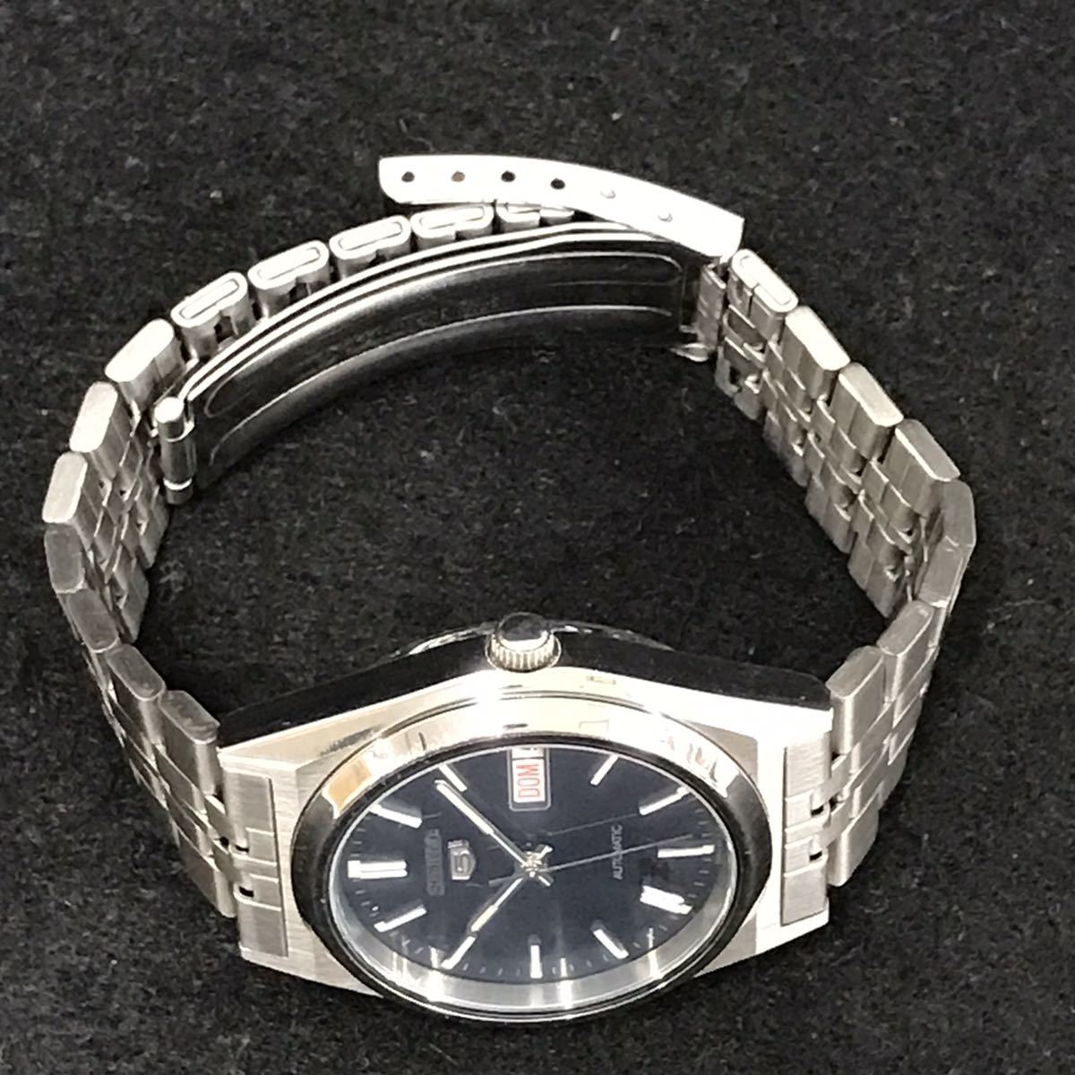 ☆64261 セイコー5 SEIKO 7S26-0070 自動巻き AT オートマ ステンレス SS デイデイト ネイビー文字盤 メンズ腕時計 1円～☆  の商品詳細 | Yahoo!オークション | One Map by FROM JAPAN