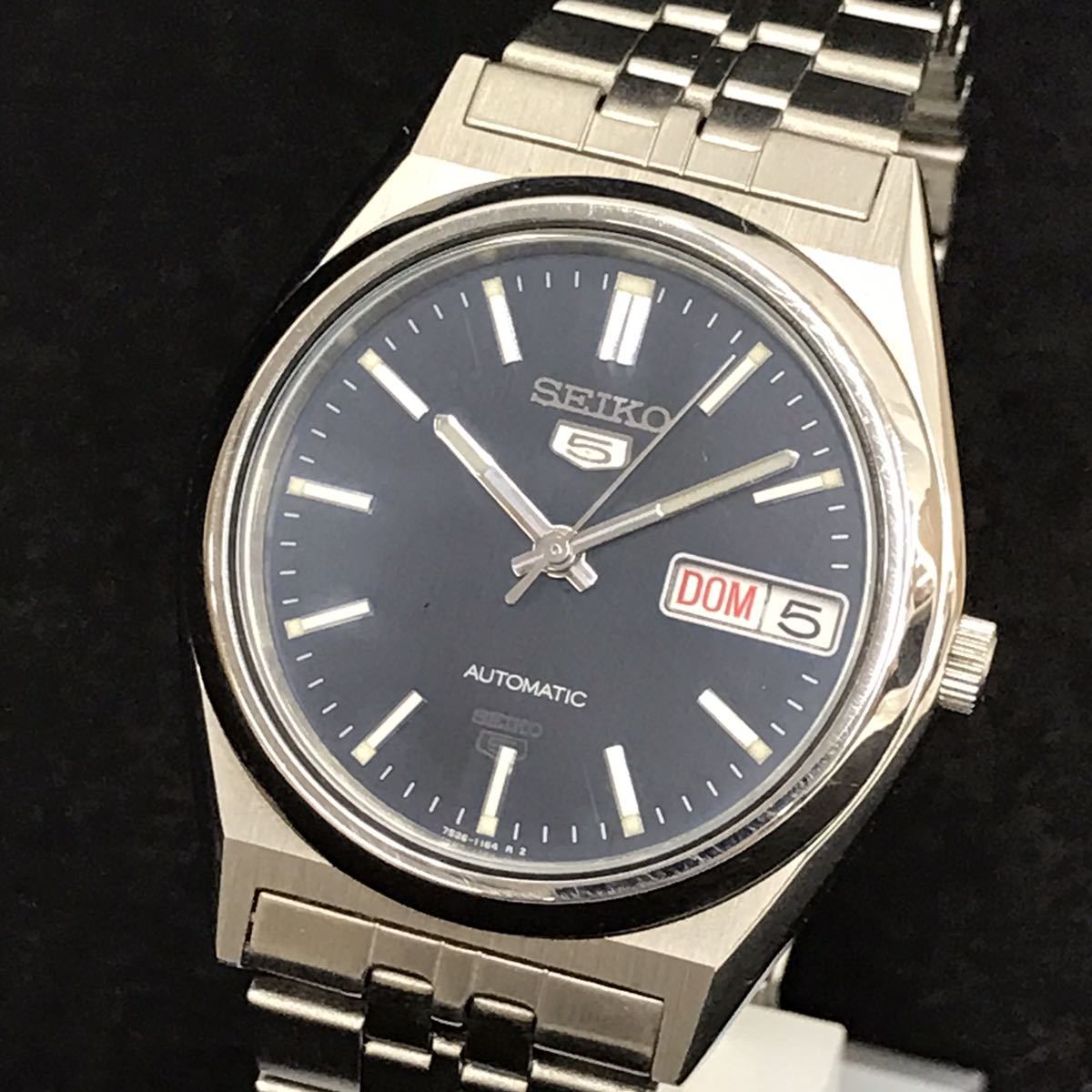 ☆64261 セイコー5 SEIKO 7S26-0070 自動巻き AT オートマ ☆64261 セイコー5 SEIKO 7S26-0070 自動巻き AT オートマ