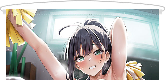 雨暈郁太 B2Wスエードタペストリー 雨暈郁太 Underwears7(成年)【正規品未開封】Amagasa Ikuta チアリーダー
