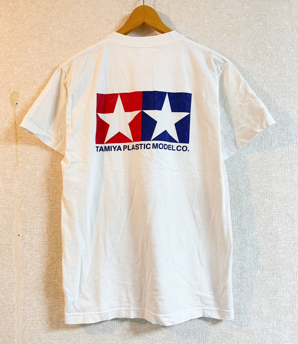 TAMIYA タミヤ　ロゴ　Tシャツ　星　プラモ　ミニ四駆　ホワイト　Mサイズ_画像3