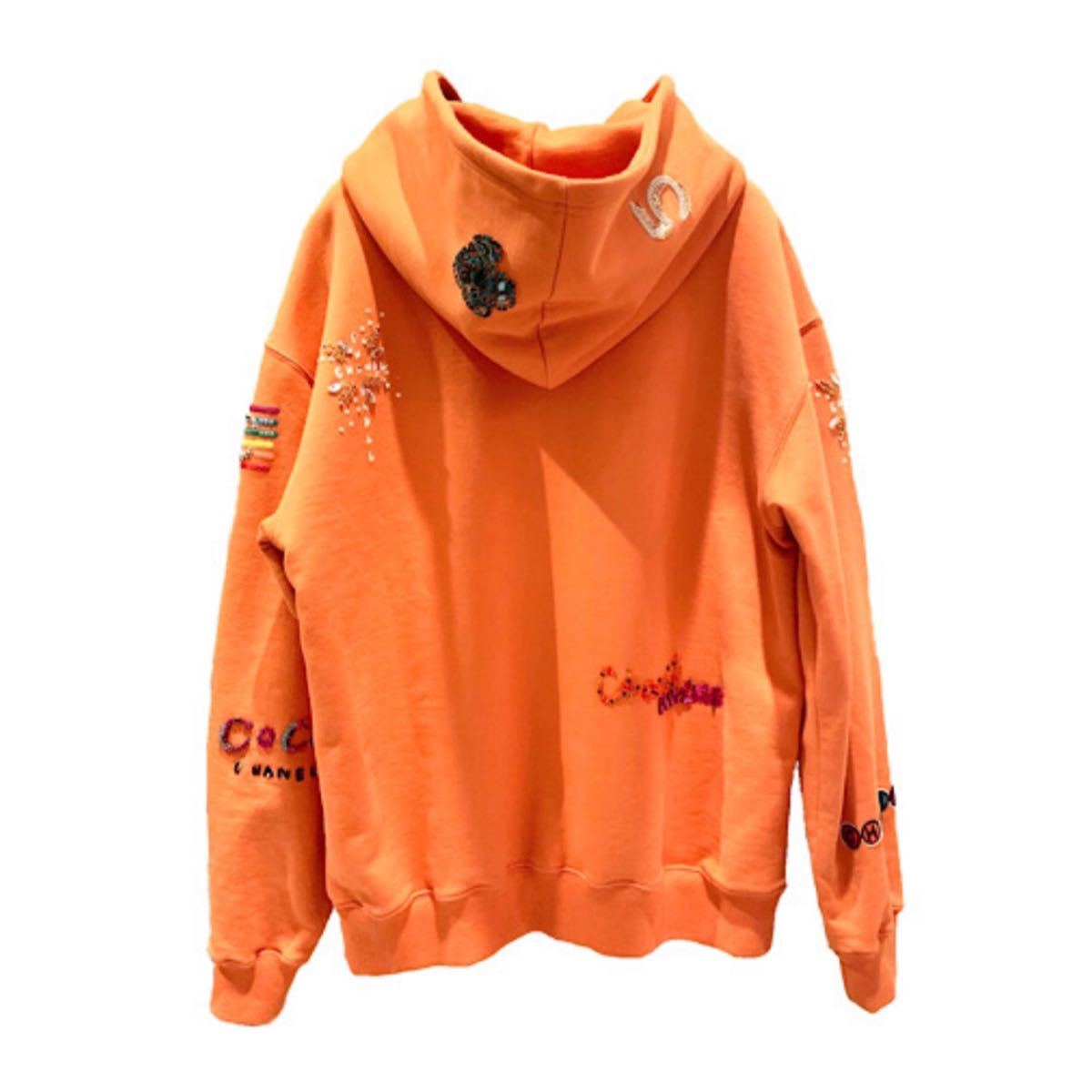 [ хранение не использовался товар ] CHANEL × Pharrell Williams Chanel fareru Williams сотрудничество Parker Capsule коллекция orange для мужчин и женщин 