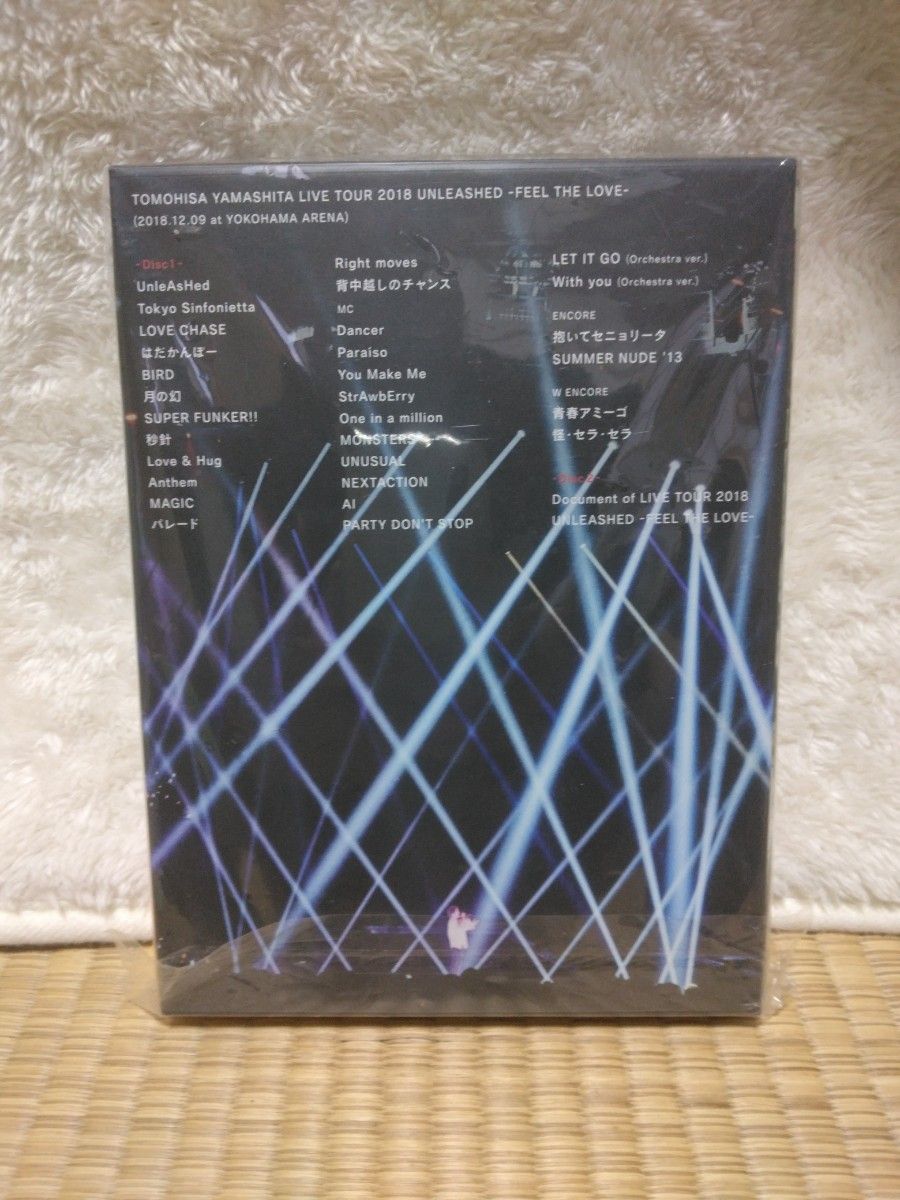 山下智久 初回生産限定盤 UNLEASHED DVD(ブルーレイディスク2枚