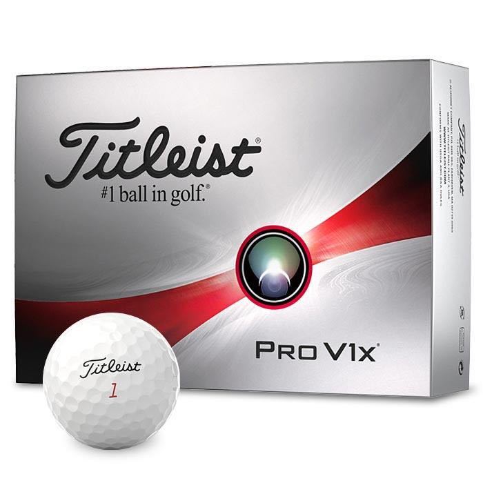  タイトリスト PRO V1x プロV1x ゴルフボール　 1ダース 12球入り 　ホワイト　2023年モデル　Titleist_画像1