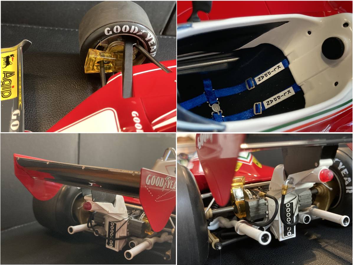 GP Replicas 1/12 フェラーリ Ferrari 312T2 No.1 N.ラウダ TOPMARQUES トップマルケス GP12-14A Winner Monaco GP 1976 限定250台_画像9