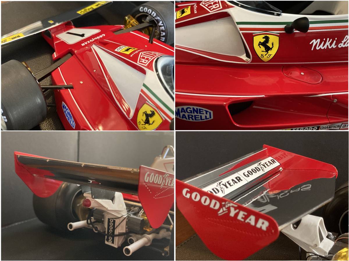 GP Replicas 1/12 フェラーリ Ferrari 312T2 No.1 N.ラウダ TOPMARQUES トップマルケス GP12-14A Winner Monaco GP 1976 限定250台_画像7