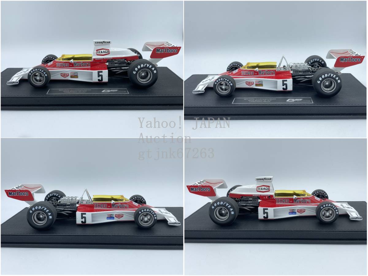 期間限定】 GP Replicas 1/18 マクラーレン M23 #5 E.フィッティパルディ Marlboro加工 TOPMARQUES トップマルケス GP131C with SHOWCASE 自動車 期間限定】 GP Replicas 1/18 マクラーレン M23 #5 E.フィッティパルディ Marlboro加工 TOPMARQUES トップマルケス GP131C with SHOWCASE 自動車