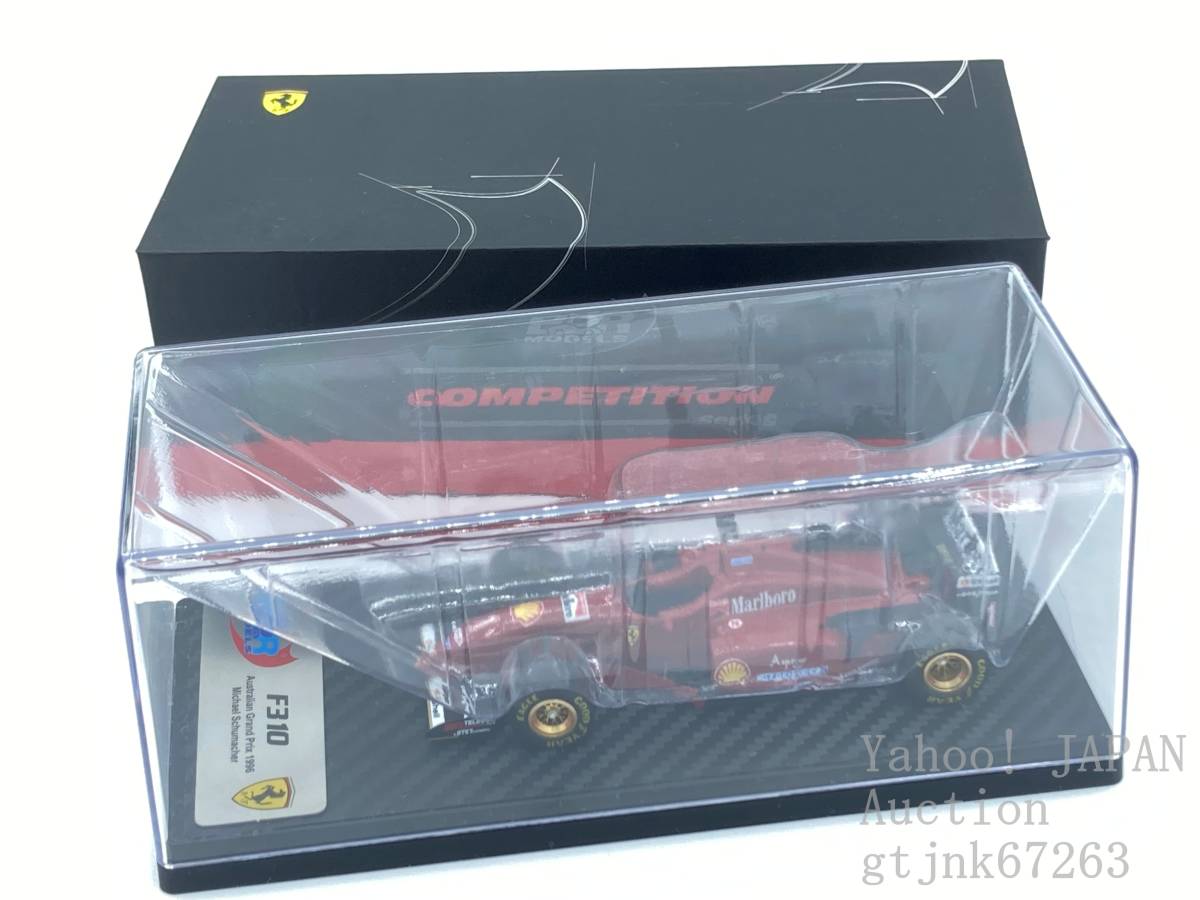 【5月末まで】 BBR 1/43 フェラーリ F310 No.1 M.シューマッハ Marlboroデカール加工品 COMPETITION Series BBRCS001 1996_画像3