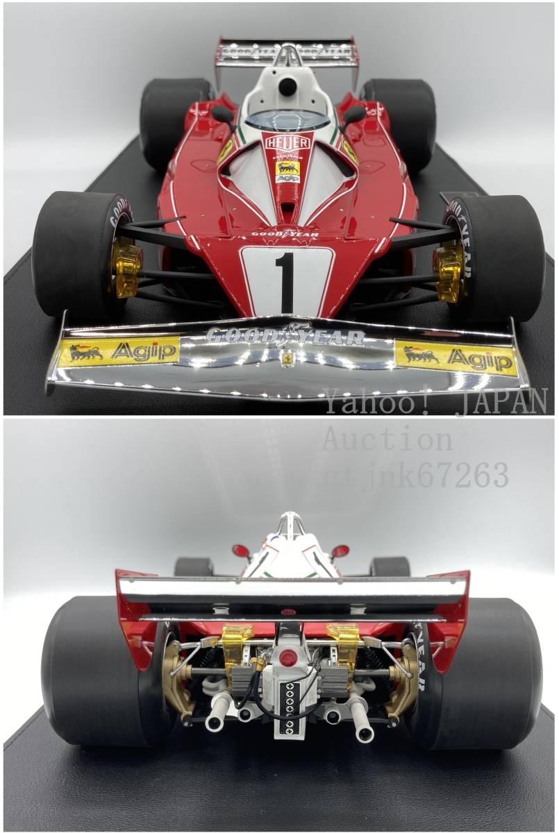 GP Replicas 1/12 フェラーリ Ferrari 312T2 No.1 N.ラウダ TOPMARQUES トップマルケス GP12-14A Winner Monaco GP 1976 限定250台_画像5