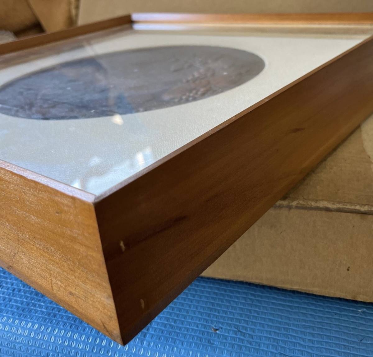 No 3 希少 鍛金作家 山下恒雄作 ブロンズレリーフ 銅製飾板 金属 No 3 希少 鍛金作家 山下恒雄作 ブロンズレリーフ 銅製飾板 金属