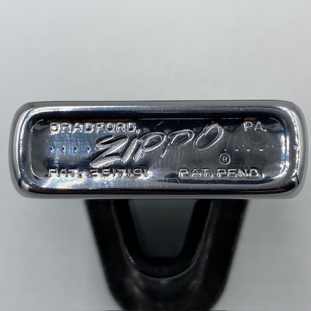 ジッポー ZIPPO 未使用に近い 1955年製 企業もの ブラッシュフィニッシュ キャンディーボックス インストラクション_画像8
