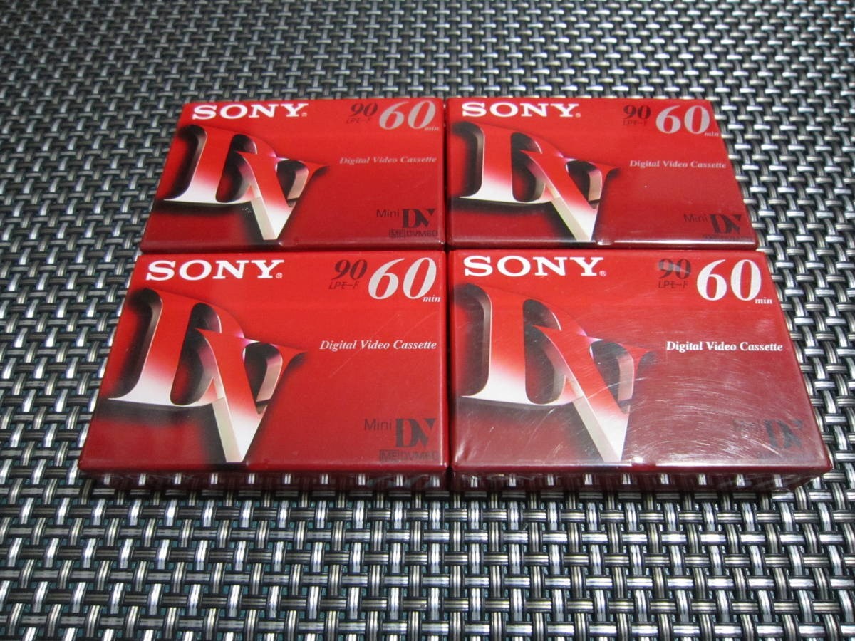 * внимание! новый товар нераспечатанный *SONY mini dv Mini цифровой видео кассета DVM60R3×4 комплект 