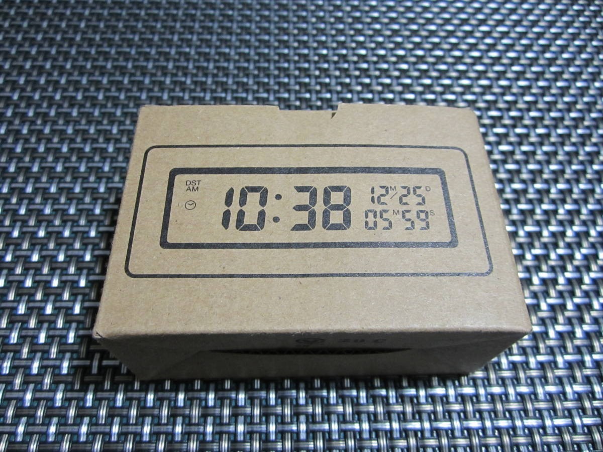 * внимание! новый товар нераспечатанный Muji Ryohin цифровой таймер часы белый | номер образца :DKC-52(^.^)y-..o0