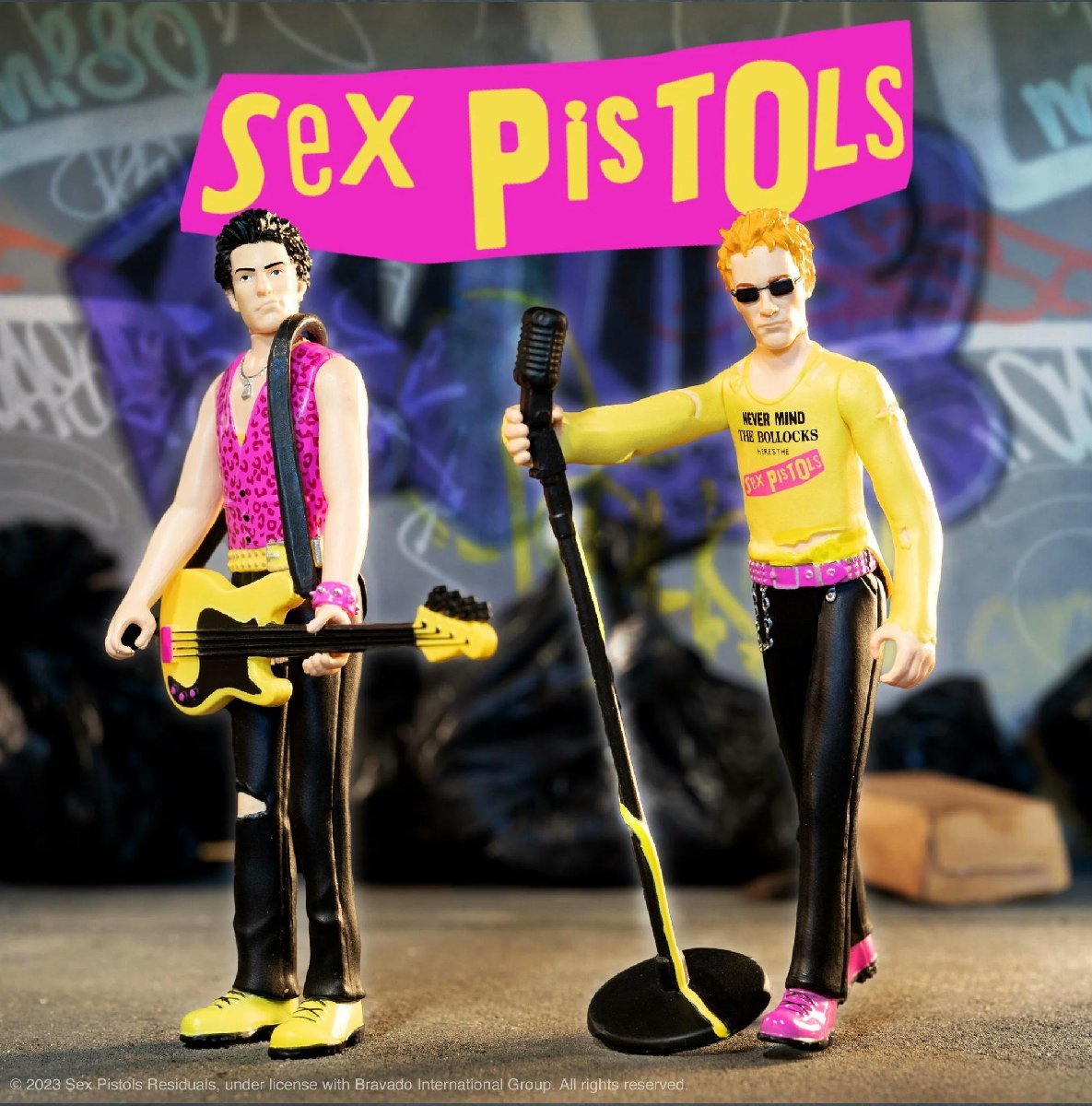 * sex piste ruzsido vi car sRe Action figure Sex Pistols Sid Vicious - Wave 2 regular goods SUPER7 TOY doll 