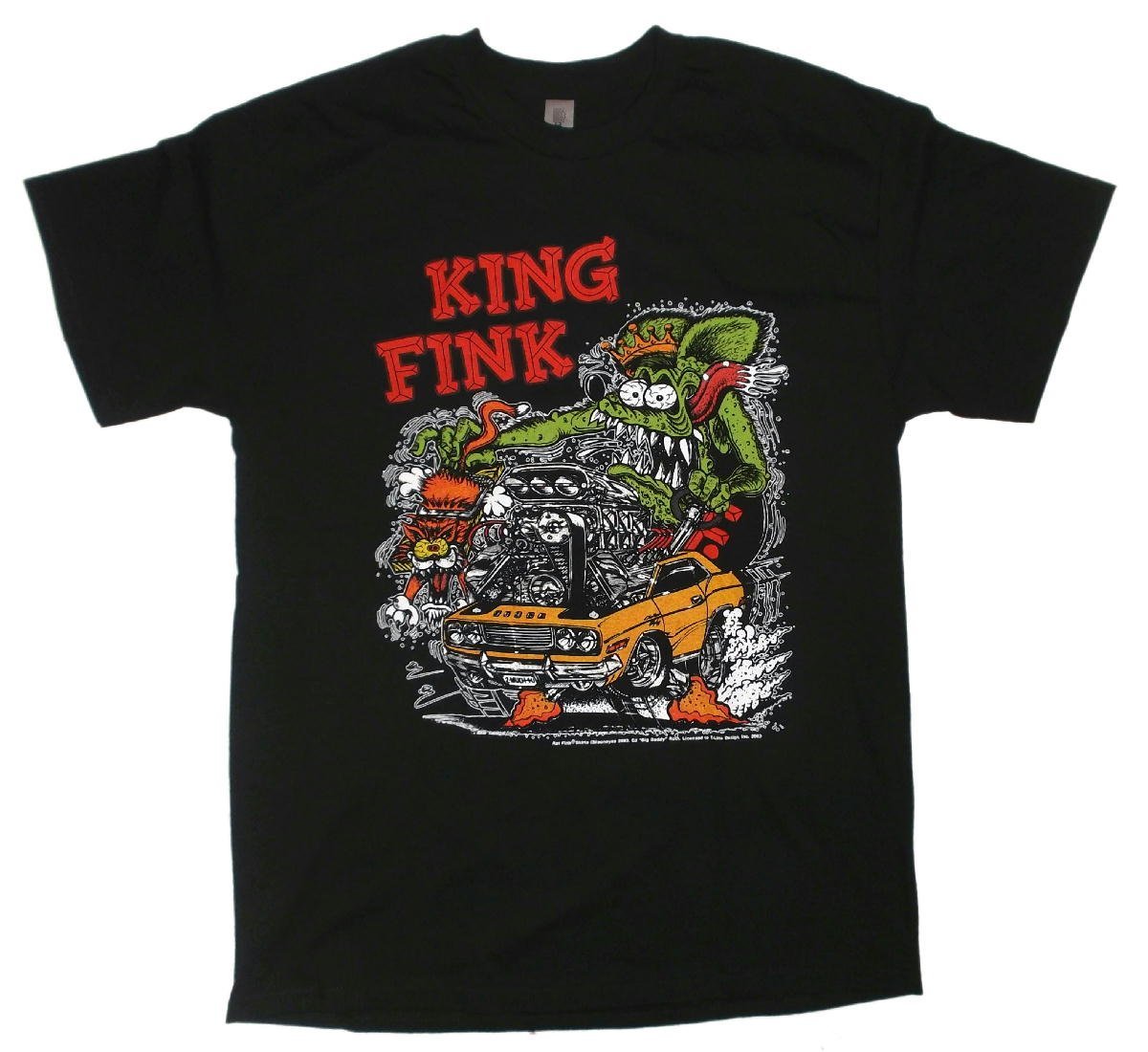 ★ラット フィンク Tシャツ Rat Fink King - L 正規品 USA版 アメ車 DODGE ダッジの画像2