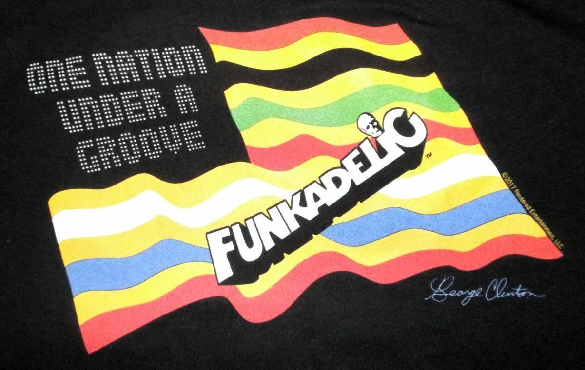 ★ファンカデリック Tシャツ Funkadelic ONE NATION - M 正規品 ! ジョージ クリントン ブーツィー コリンズ PARLIAMENT R&B_画像1